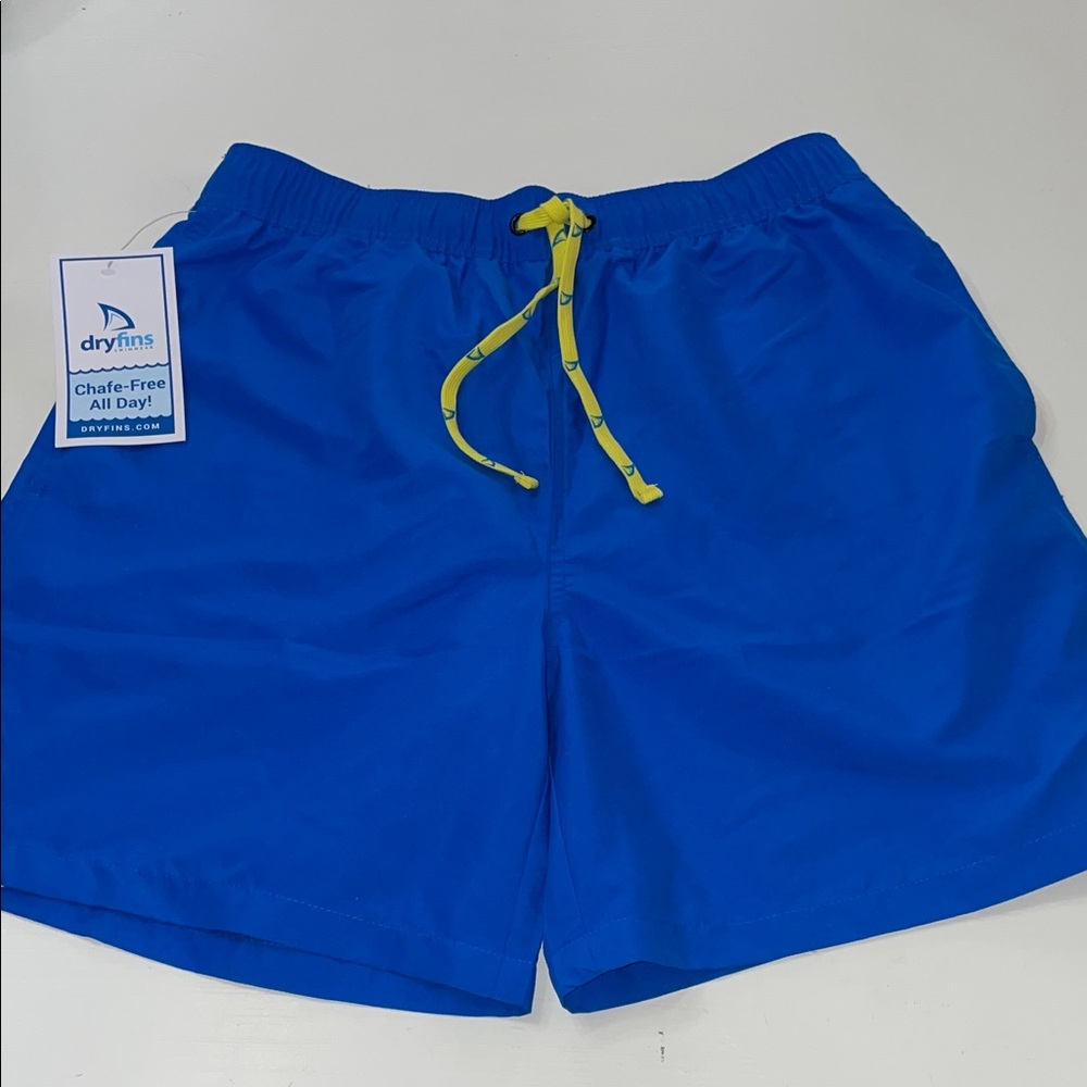 NWT Dryfins chase free swim trunks small